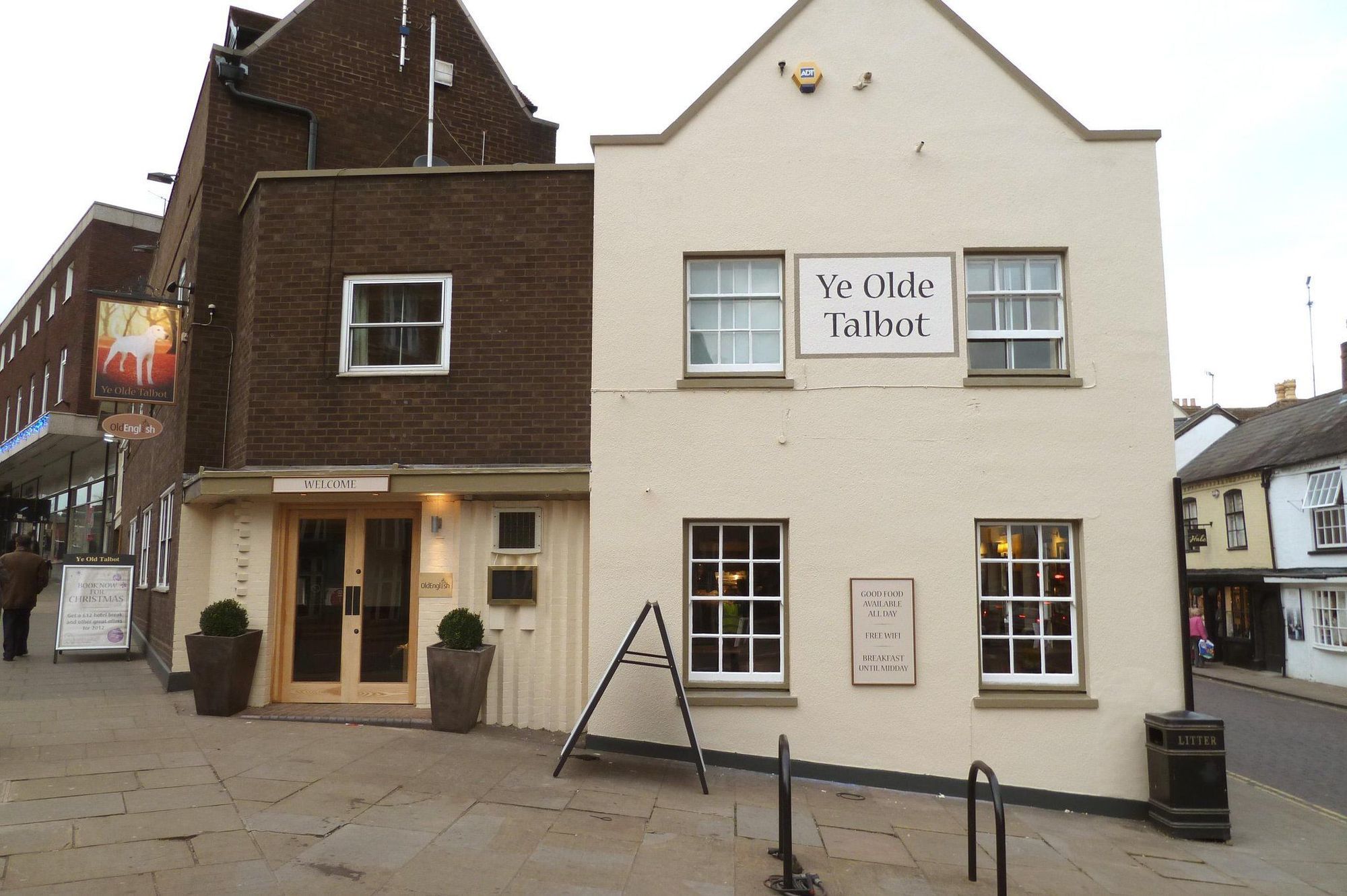Ye Olde Talbot Hotel By Greene King Inns Worcester Ngoại thất bức ảnh